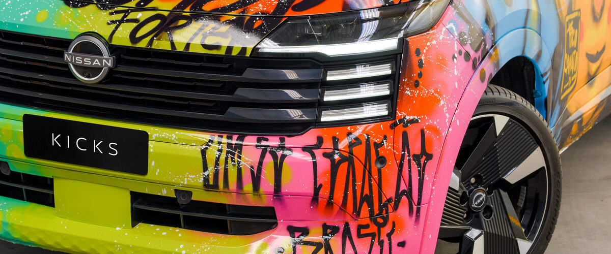Nissan Kicks Art Car - Tico Canato